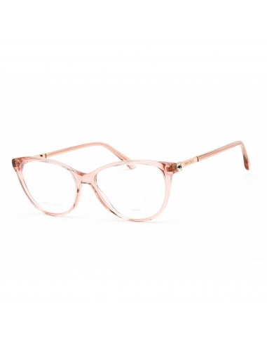 Jimmy Choo Women's Eyeglasses - Full Rim Cat Eye Nude Plastic Frame | JC287 0FWM 00 Fin de série