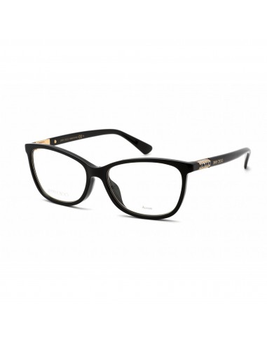 Jimmy Choo Women's Eyeglasses - Full Rim Rectangular Black Plastic | JC282/G 0807 00 prix