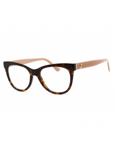 Jimmy Choo Men's Eyeglasses - Full Rim Cat Eye Havana and Nude Frame | JC276 0ONS 00 Paris Déstockage Promo