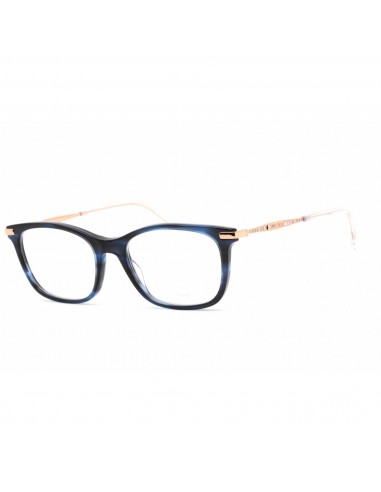 Jimmy Choo Women's Eyeglasses - Full Rim Blue Havana Plastic Frame | JC298 0JBW 00 brillant des détails fins