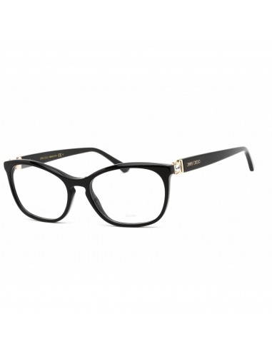 Jimmy Choo Women's Eyeglasses - Full Rim Cat Eye Black Plastic Frame | JC317 0807 00 pas cher chine