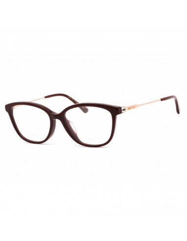 Jimmy Choo Women's Eyeglasses - Cat Eye Burgundy Acetate/Metal Frame | JC325/F 0LHF 00 50% de réduction en Octobre 2024